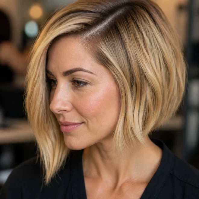28 Asymmetrical Blonde Bob Haircuts for Fine Hair