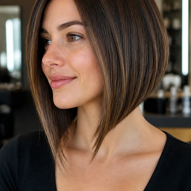 22 Short Bob Haircuts for Round Faces