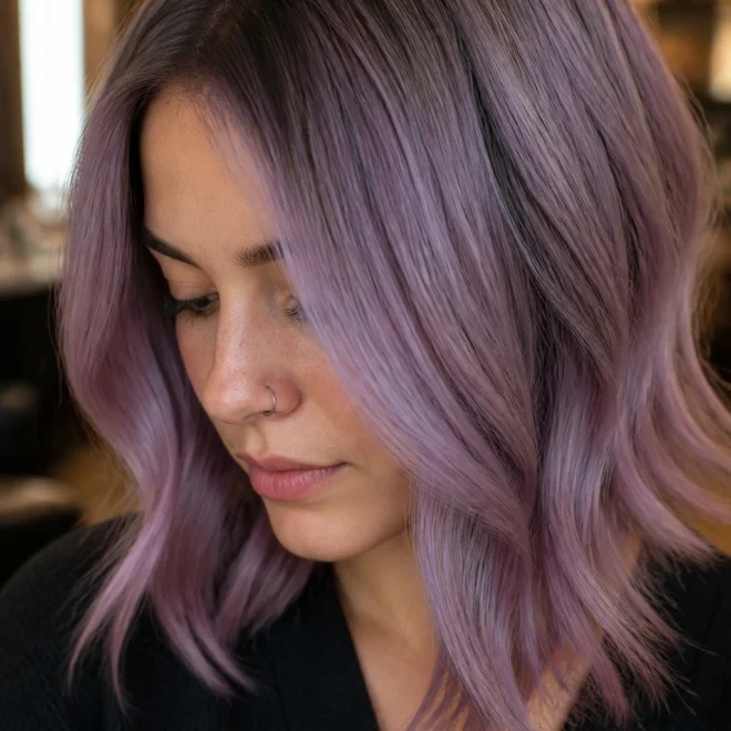 20 Violet Hair Color Ideas for Cool Skin Tones
