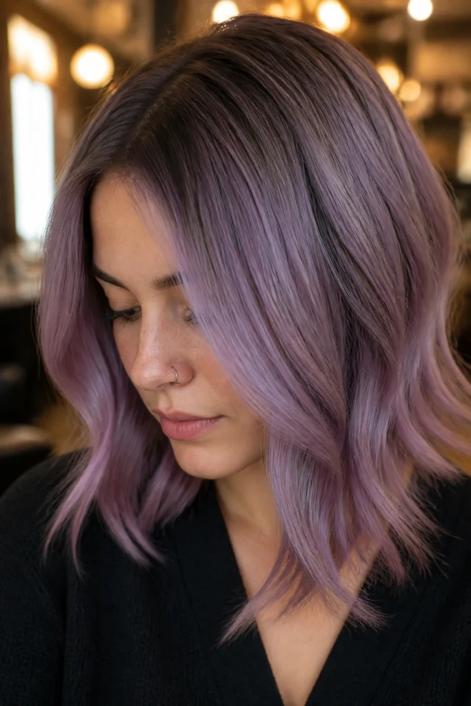 20 Violet Hair Color Ideas for Cool Skin Tones