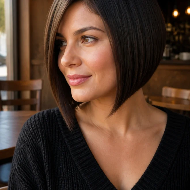 20 Modern Short Haircuts for Round Faces