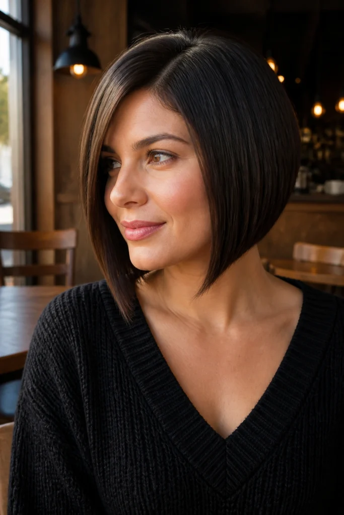 20 Modern Short Haircuts for Round Faces