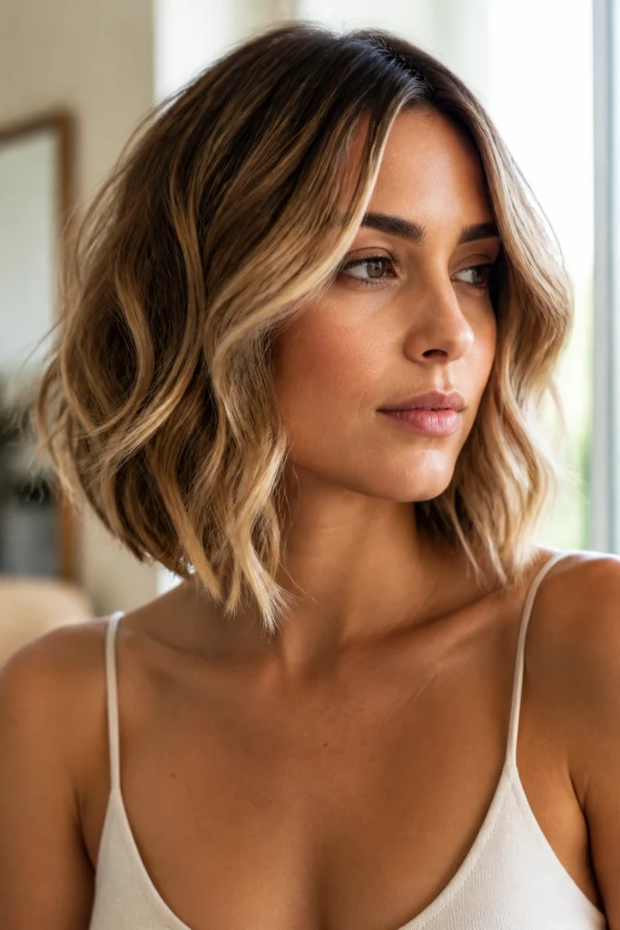 25 Short Wavy Bob Haircuts for Fine Hair