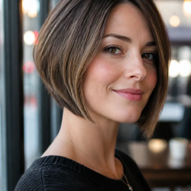 22 Edgy Haircuts for Round Faces