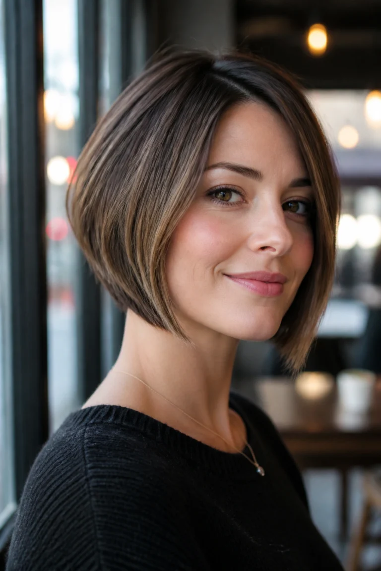 22 Edgy Haircuts for Round Faces