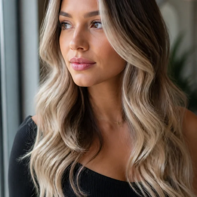 28 Ash Blonde Ombre Hair Ideas for Long Hair