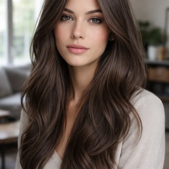 25 Chocolate Brown Hair Color Ideas for Cool Skin Tones