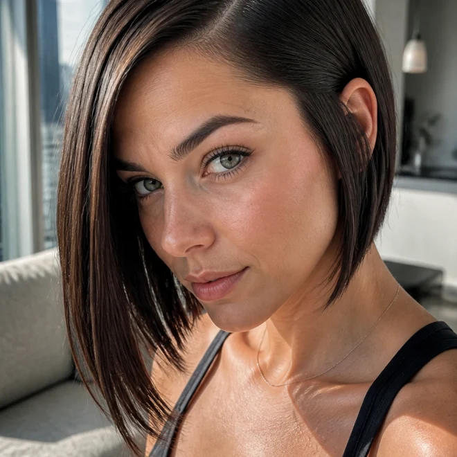 30 Edgy Haircuts for Round Faces