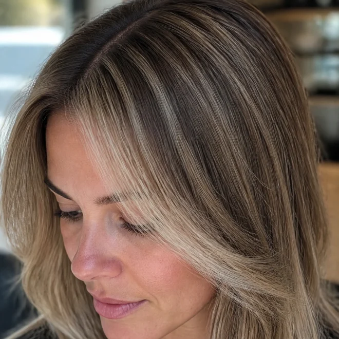 20 Blonde Highlights for Round Faces