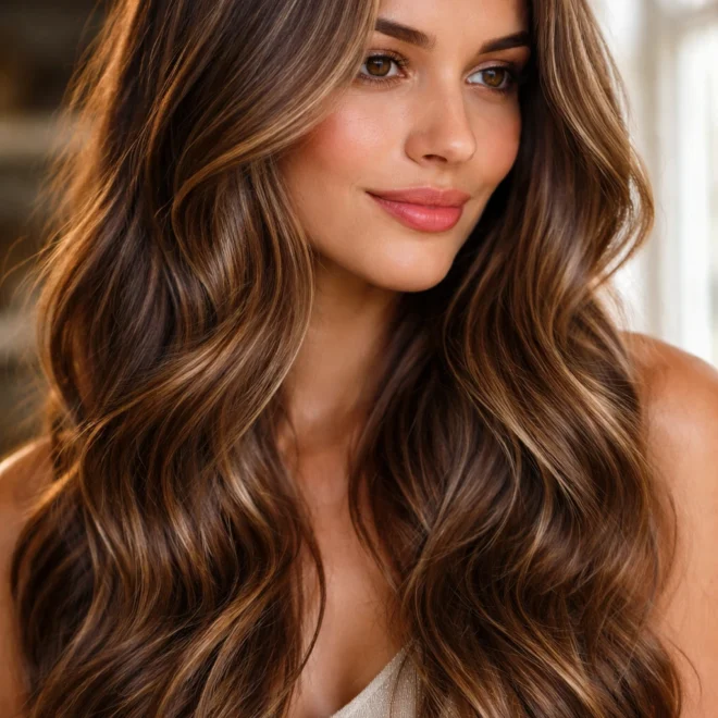 30 Caramel Honey Highlights for Brown Hair