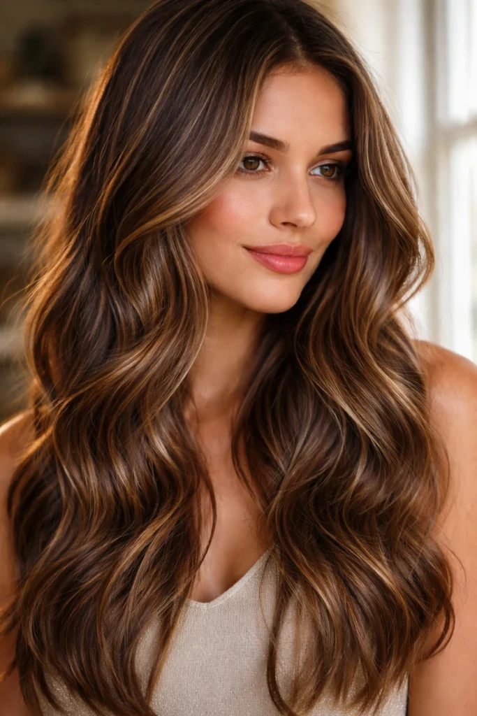 30 Caramel Honey Highlights for Brown Hair