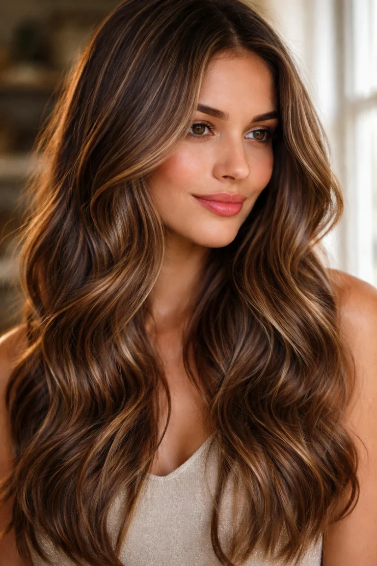 30 Caramel Honey Highlights for Brown Hair