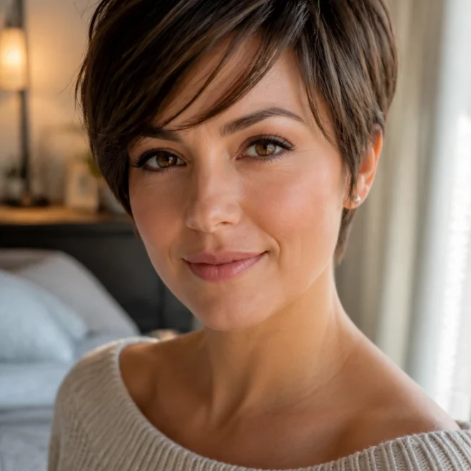 22 Long Pixie Cuts for Round Faces