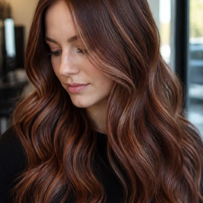 20 Mahogany Copper Hair Color Ideas for Cool Skin Tones