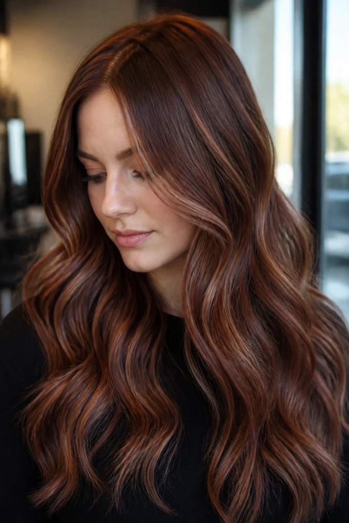 20 Mahogany Copper Hair Color Ideas for Cool Skin Tones