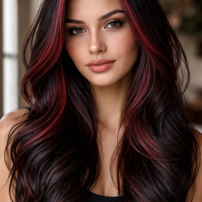 28 Black Red Balayage Looks for Brown Hair