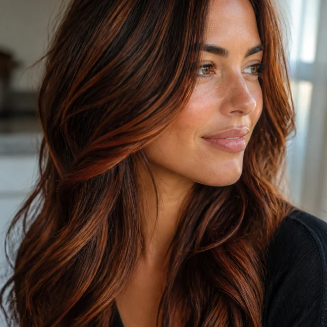 25 Red Balayage Looks for Brown Hair