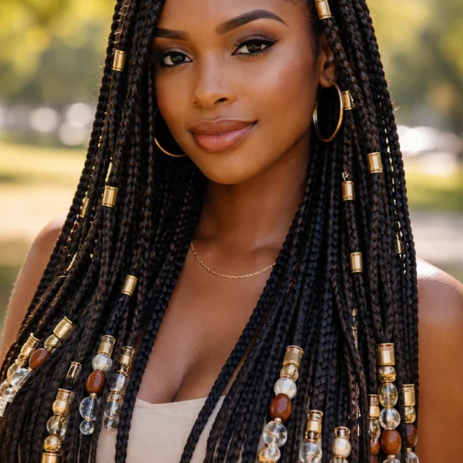 25 Box Braids for Black Women