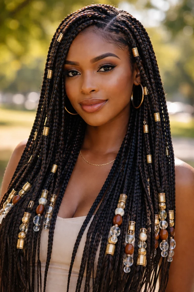 25 Box Braids for Black Women