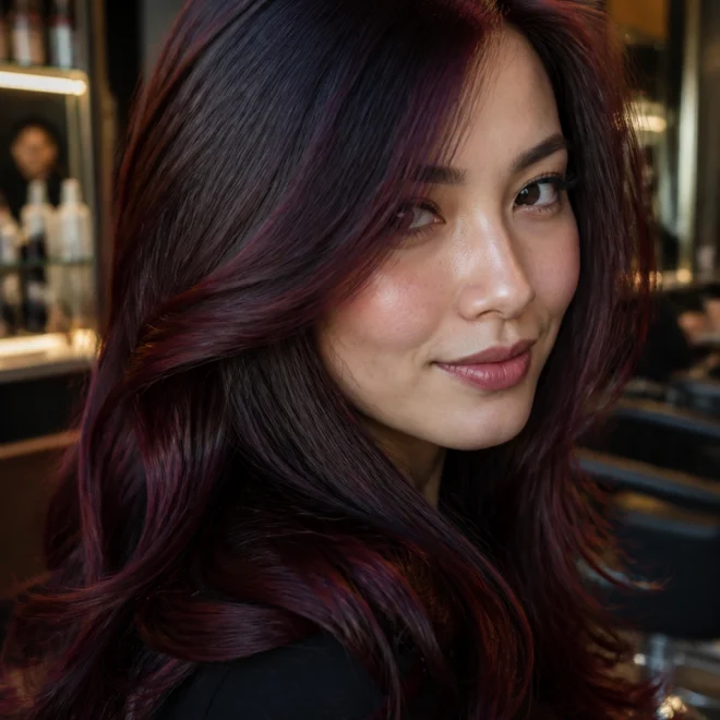 18 Cherry Red Hair Color Ideas for Cool Skin Tones