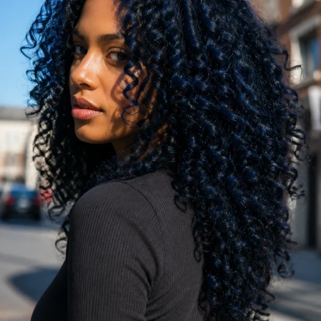 28 Black Hair Color Ideas for Curly Hair