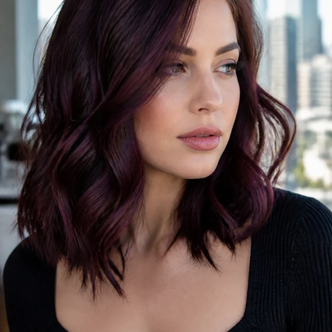 20 Mahogany Brown Hair Color Ideas for Cool Skin Tones