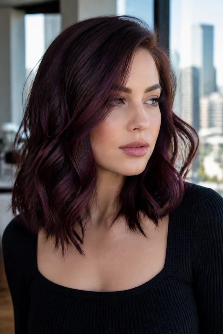20 Mahogany Brown Hair Color Ideas for Cool Skin Tones