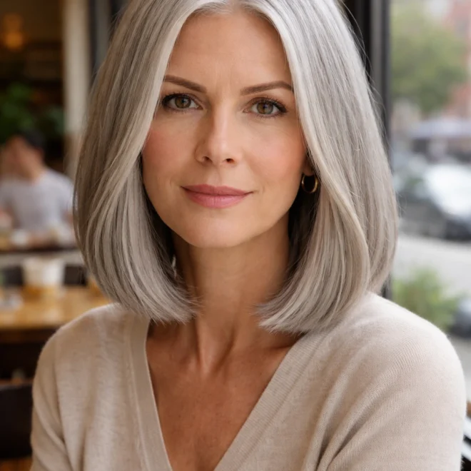 22 Grey Bob Haircuts for Fine Hair