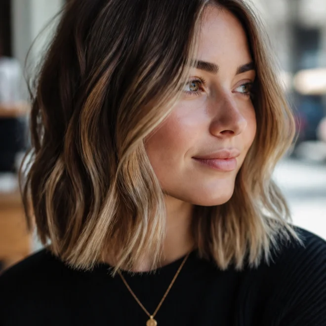 18 Wavy Lob Haircuts for Medium Length Hair