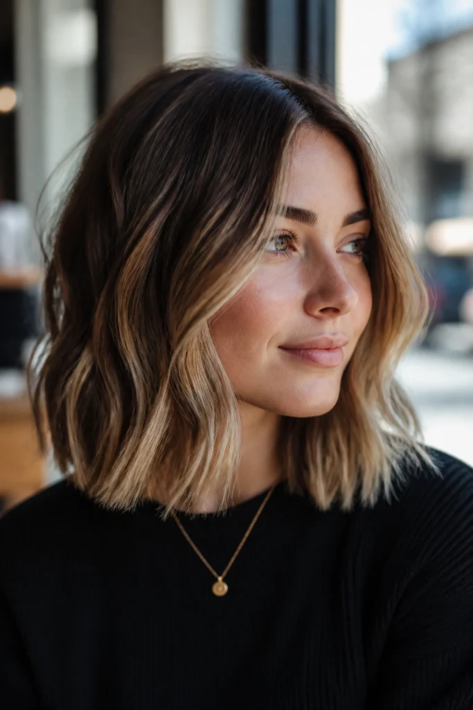 18 Wavy Lob Haircuts for Medium Length Hair