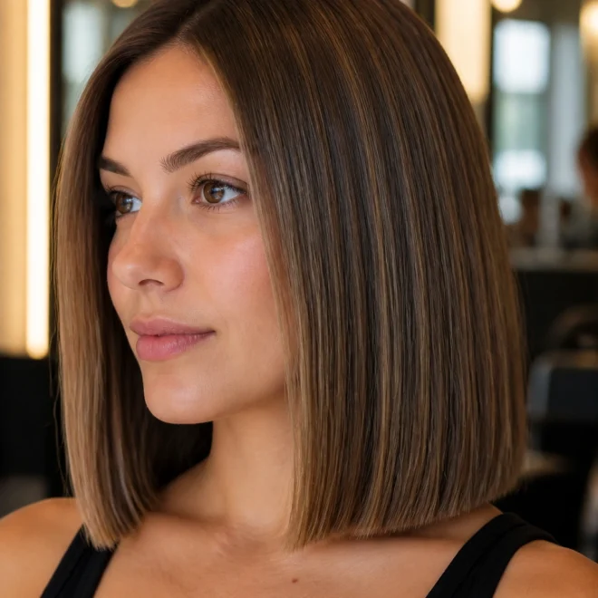 22 Straight Hairstyles for Thick Hair