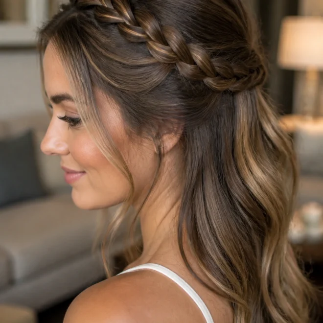 18 Half Up Hairstyles for Women