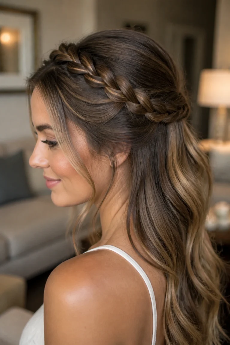 18 Half Up Hairstyles for Women