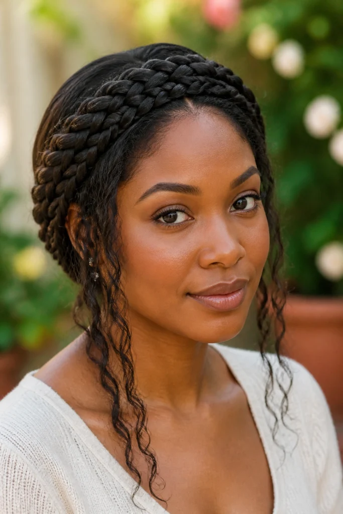 22 Black Hairstyles for Round Faces