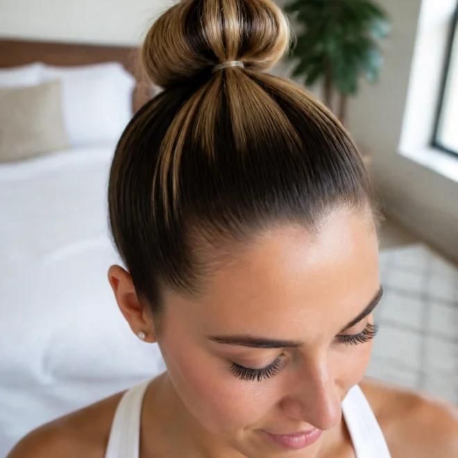 14 Top Knots for Long Hair