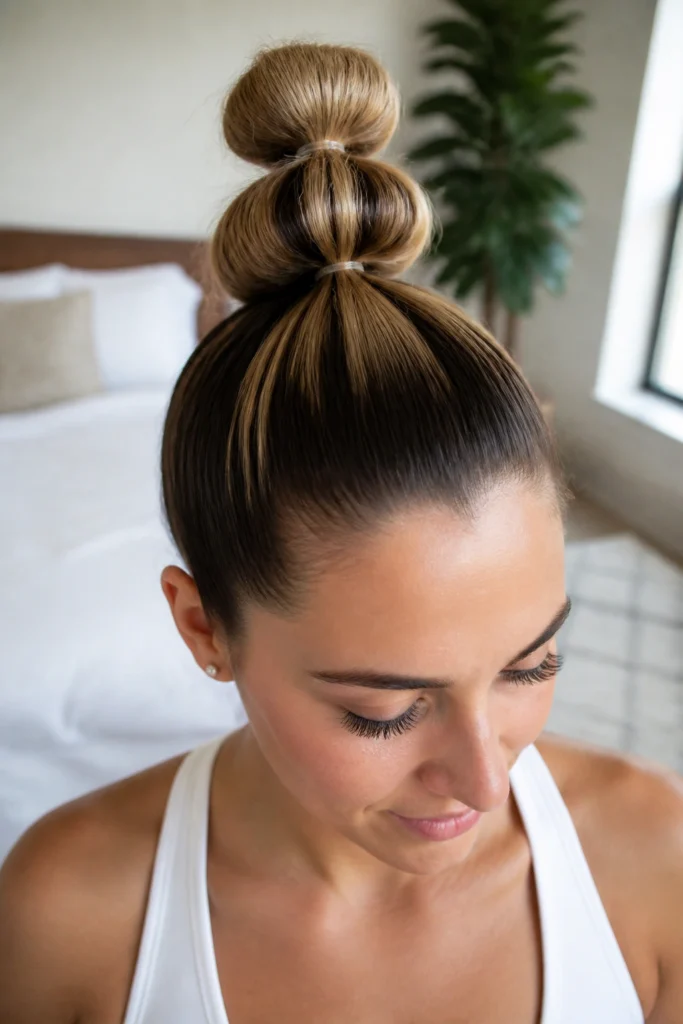 14 Top Knots for Long Hair