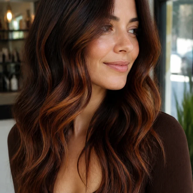 30 Copper Balayage Looks for Brown Hair