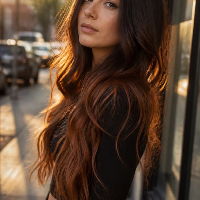 30 Ginger Ombre Hair Ideas for Long Hair