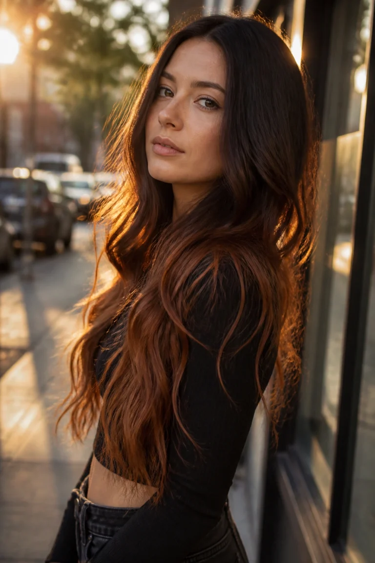 30 Ginger Ombre Hair Ideas for Long Hair