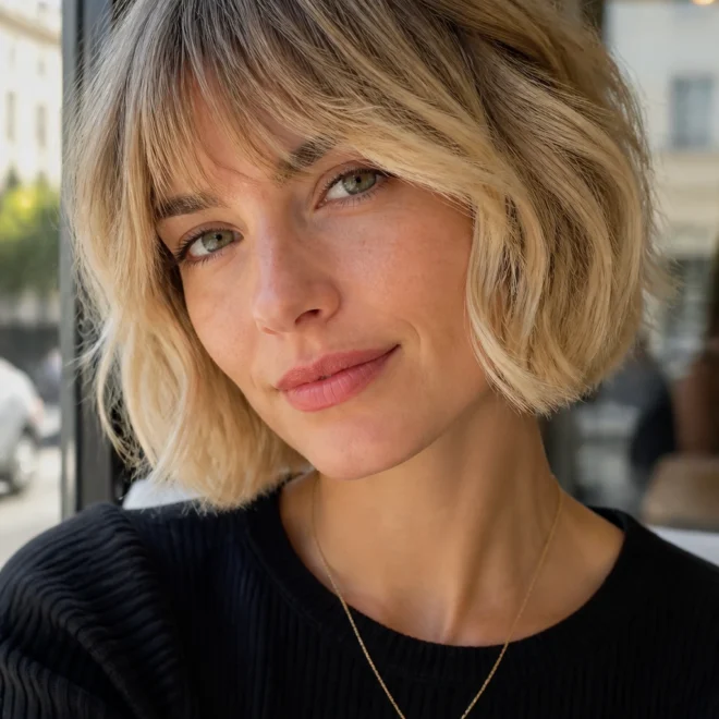 20 Short Blonde Hair With Dark Roots for Wavy Hair