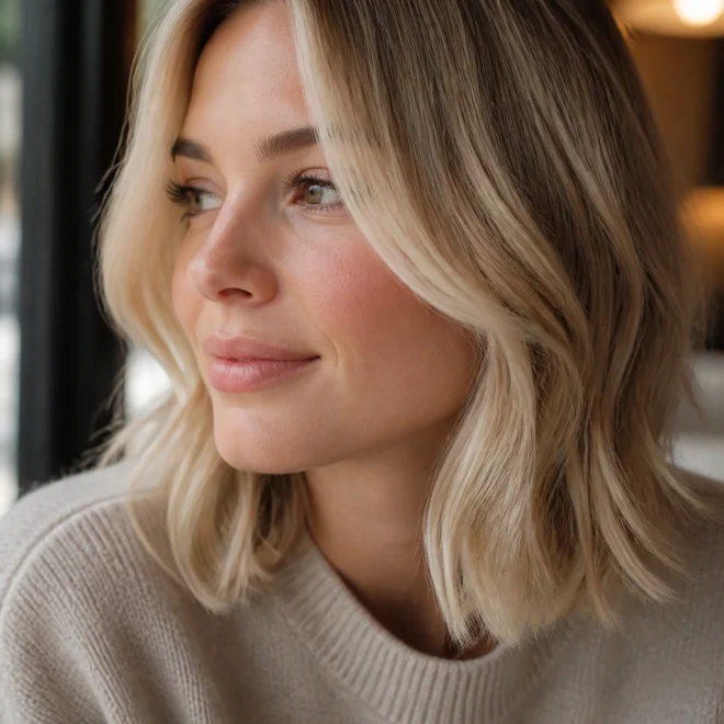 25 Blonde Lob Haircuts for Medium Length Hair