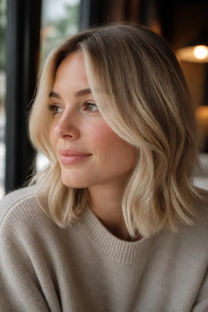 25 Blonde Lob Haircuts for Medium Length Hair
