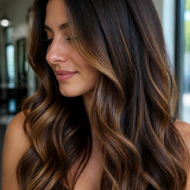 20 Honey Balayage Looks for Brown Hair