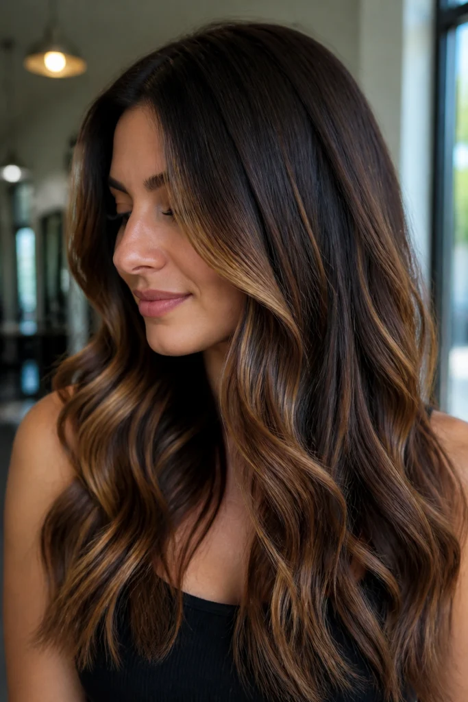 20 Honey Balayage Looks for Brown Hair