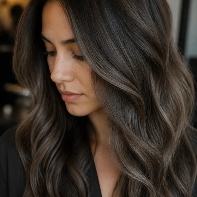 30 Gray Balayage Looks for Brown Hair