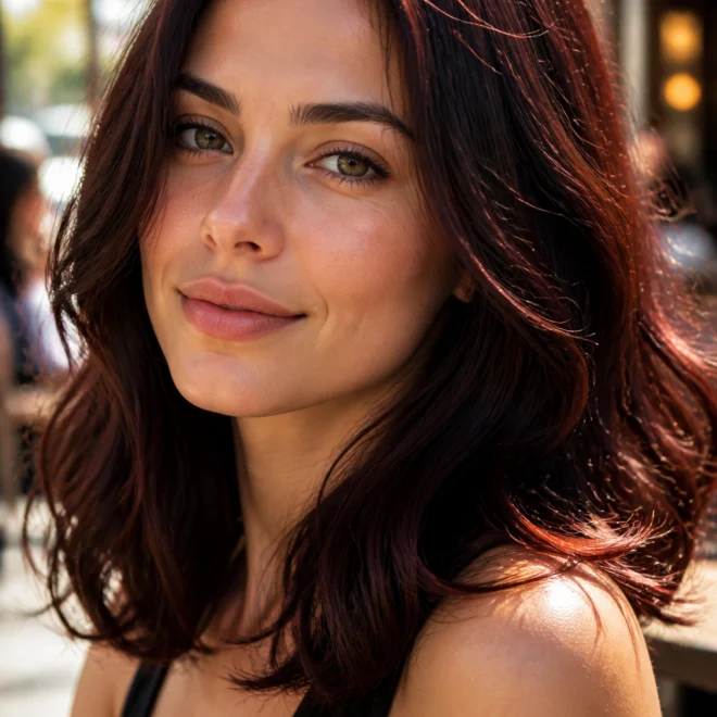 30 Red Brown Hair Color Ideas for Cool Skin Tones