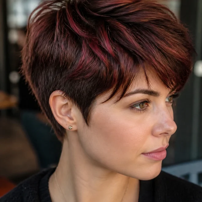 20 Cherry Highlights for Brown Hair