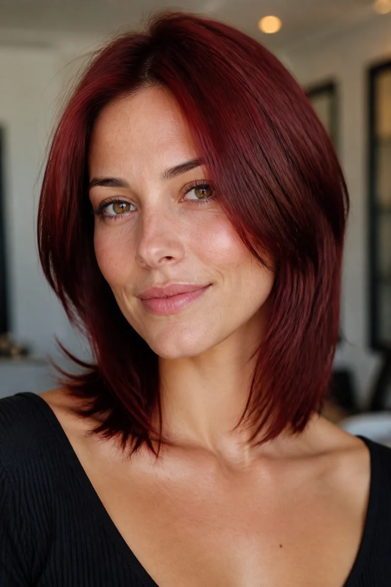 22 Red Layered Haircuts for Fine Hair