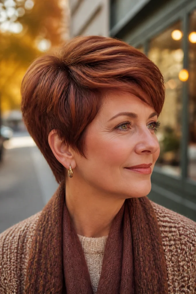 20 Red Pixie Cuts for Fine Hair