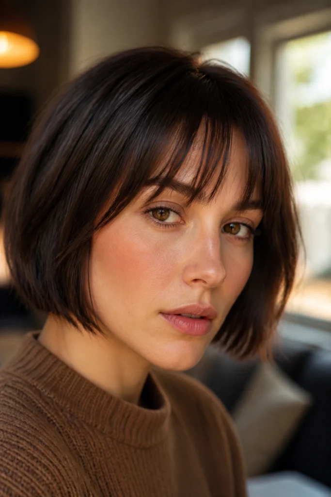 22 French Fringe Hairstyles for Fine Hair